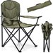 Krzesło turystyczne składane Hiker Meteor - zielone