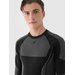 Longsleeve termoaktywny męski USEAM165 4F - głęboka czerń