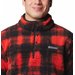 Bluza polarowa męska Rugged Ridge Half Snap Fleece Columbia - Red Omblur