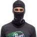 Kominiarka Lightweight Merino Wool Balaclava Buff - Solid Black