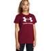 Koszulka damska Rival Logo SS Under Armour - Cardinal/White