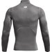 Longsleeve męski HeatGear Armour Comp Mock Under Armour - szara