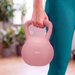 Miękki kettlebell FlexLift 12kg Gymtek - 12kg soft pink