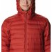 Kurtka puchowa męska Lake 22 Down Hooded Columbia - czerwona
