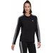 Longsleeve damski Essentials 3-Stripes Adidas - czarny