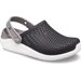 Chodaki LiteRide Clog Kids Jr Crocs - black/white