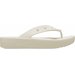 Klapki japonki Classic Platform Crocs - Bone