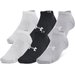 Skarpety Essential 6 par Under Armour - Black/Halo Gray