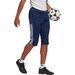 Spodenki piłkarskie męskie Tiro 21 3/4 Adidas - granatowe/białe