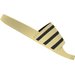 Klapki Adilette Slides Adidas - żółty/czarny