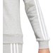Bluza damska Essentials 3-Stripes Fleece Sweatshirt Adidas - szary