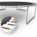 Trampolina Pumpkin 366cm 12ft Outtec - czarna