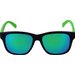 Okulary przeciwsłoneczne juniorskie ASUNU066 4F - soczysta zieleń neon