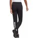 Spodnie dresowe damskie Essentials Linear French Terry Cuffed Adidas - czarne