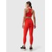 Legginsy damskie TFTIF308 4F - czerwony