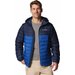 Kurtka puchowa męska Powder Lite II Hooded Jacket Columbia - Mountain Blue, Collegiate Navy