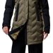 Płaszcz puchowy damski Mountain Croo III Mid Down Columbia - Stone Green, Black