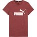 Koszulka damska Essentials Logo Heather Tee Puma - czerwony