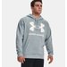 Bluza męska Rival Fleece Big Logo Hoodie Under Armour - Harbor Blue / Onyx White