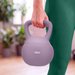 Miękki kettlebell FlexLift 12kg Gymtek - 12kg soft purple