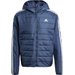 Kurtka hybrydowa męska Essentials 3-Stripes Insulated Hooded Adidas