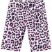 Legginsy, kolarki dziewczęce 4FJWSS24TTIGF133 4F - jasny róż allover
