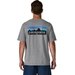 Koszulka męska P-6 Logo Responsibili Tee Patagonia - Gravel Heather