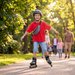 Rolki regulowane Lightning Xride - czerwone/czarne