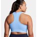 Biustonosz sportowy damski Vanish Seamless Mid Bra Under Armour - Horizon Blue/White