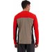 Longsleeve rowerowy męski Redwood Enduro Merino Air-Con VLS Mons Royale - retro red/black/walnut