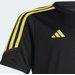 Koszulka juniorska Tiro 23 Club Training Jersey Adidas - czarny/żółty