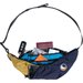 Saszetka, nerka Upcycled Sling Bag Ticket To The Moon - dark green