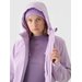 Kurtka narciarska damska TTJAF572 4F - jasny fiolet