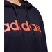 Bluza damska Essentials Linear Oversize Pullover Hoodie Adidas