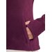 Damski polar F478 4F - burgund