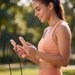 Skakanka bezprzewodowa z licznikiem Smart Motion Bluetooth Gymtek - pink