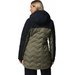 Płaszcz puchowy damski Mountain Croo III Mid Down Columbia - stone green, black