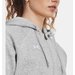 Bluza damska Rival Fleece FZ Hoodie Under Armour - Mod Gray Light Heather/White