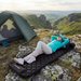 Materac trekkingowy dmuchany 238x70x5cm Outtec - czarny