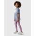 Legginsy dziewczęce 4FJWMM00TTIGF178 4F - fiolet