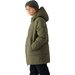 Płaszcz puchowy chłopięcy TDJAM464 4F - khaki