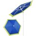 Parasol plażowy, ogrodowy 200cm Royokamp - niebieski/zielony