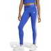 Legginsy damskie Loungewear Essentials 3-Stripes Adidas - niebieskie