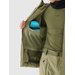 Kurtka narciarska męska TTJAM575 4F - oliwkowy