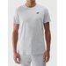 Koszulka męska TTSHM2256 4F - chłodny jasny szary melanż