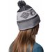 Czapka Polar Powder III Beanie Columbia - city grey/black/columbia grey