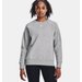 Bluza damska Rival Fleece Crew Under Armour - Mod Gray Light Heather/White