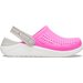 Chodaki LiteRide Clog Kids Jr Crocs - electric pink/white