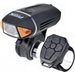 Lampa rowerowa przednia Volans 350lm 1800mAh USB + pilot Prox