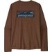 Longsleeve męski Capilene Cool Daily Shirt - Boardshort Logo Patagonia - Berm Brown - Light Berm Brown X-Dye Longsleeve męski Capilene Cool Daily Shirt - Boardshort Logo Patagonia - Berm Brown - Light Berm Brown X-Dye